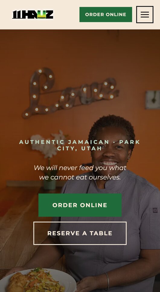 11Hauz Jamaican Food