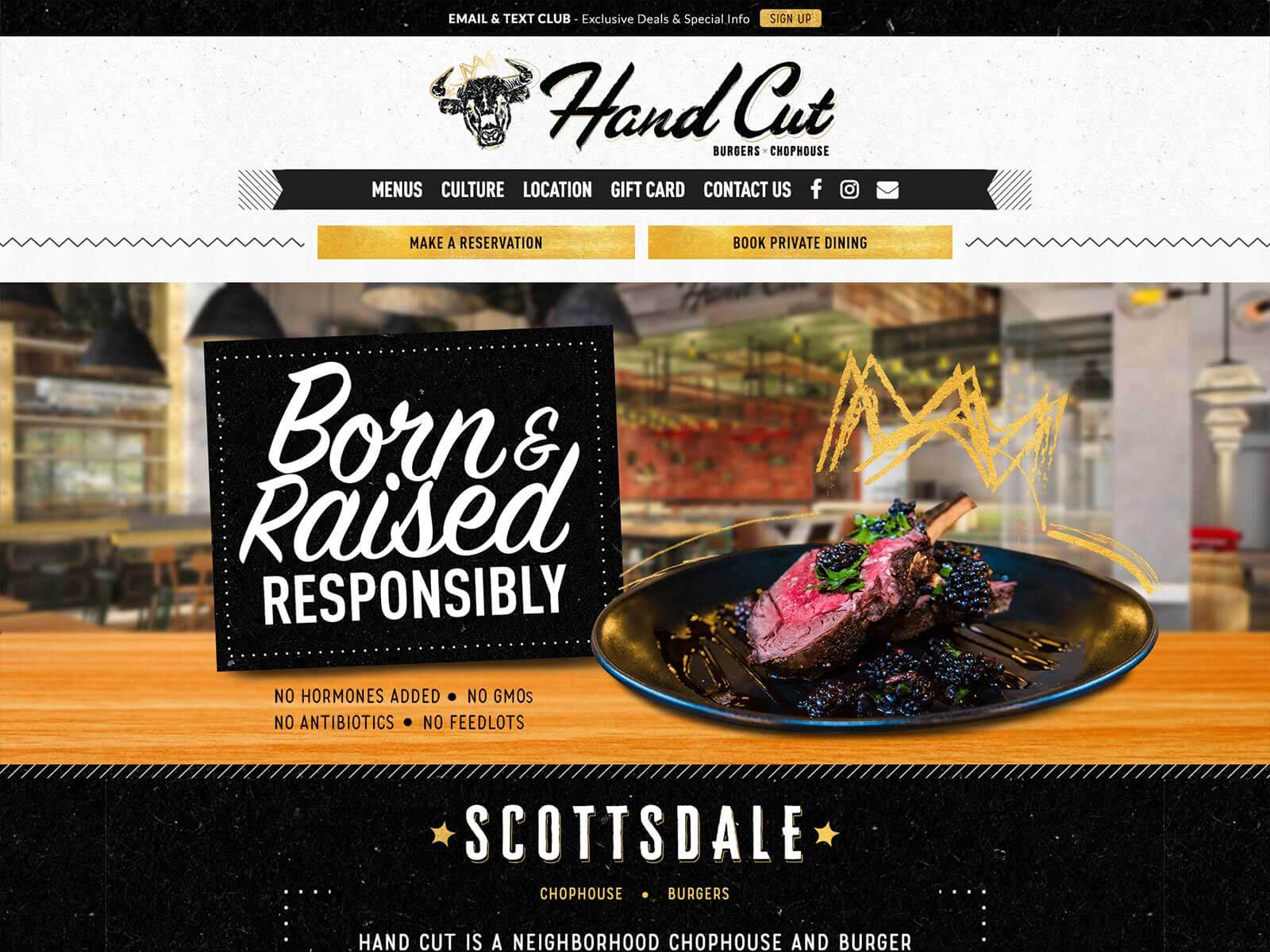 Hand Cut Chophouse